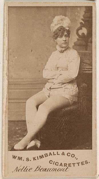 :Nellie Beaumont from the Actresses series issued by Wm. S. -16x12"(A3) Poster