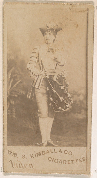:Miss Viden from the Actresses series issued by Wm. S. Kimba-16x12"(A3) Poster