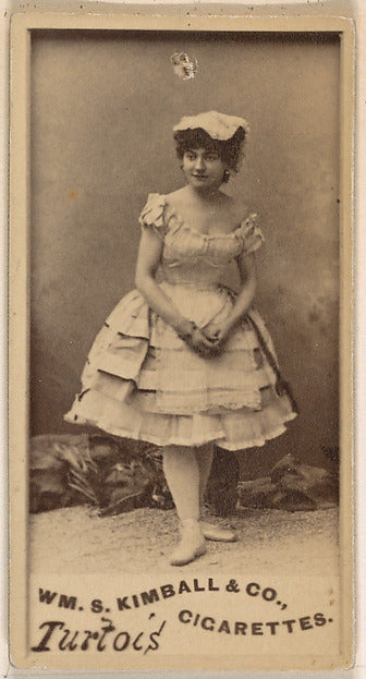 :Miss Turtois from the Actresses series issued by Wm. S. Kim-16x12"(A3) Poster