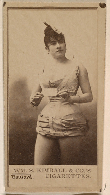 :Miss Boulard from the Actresses series issued by Wm. S. Kim-16x12"(A3) Poster