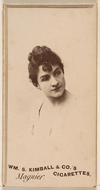 :Miss Magnier from the Actresses series issued by Wm. S. Kim-16x12"(A3) Poster