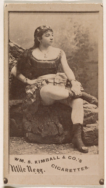 :Mlle. Negg from the Actresses series issued by Wm. S. Kimba-16x12"(A3) Poster