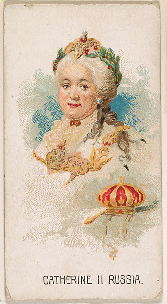 :Catherine II Russia from Leaders series issued by Kinney Br-16x12"(A3) Poster