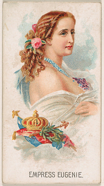 :Empress Eugenie from Leaders series issued by Kinney Bros. -16x12"(A3) Poster