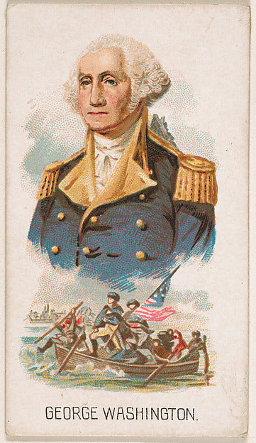 :George Washington from Leaders series issued by Kinney Bros-16x12"(A3) Poster