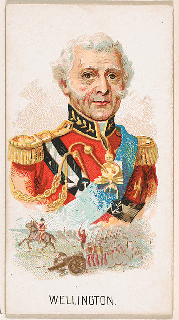 :Wellington from Leaders series issued by Kinney Bros. 1888-16x12"(A3) Poster