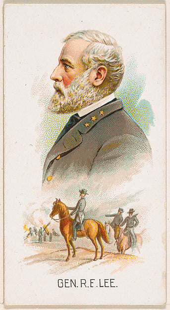 :General Robert E. Lee from Leaders series issued by Kinney -16x12"(A3) Poster