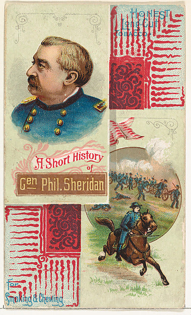 :A Short History: General Philip H. Sheridan from the Histor-16x12"(A3) Poster