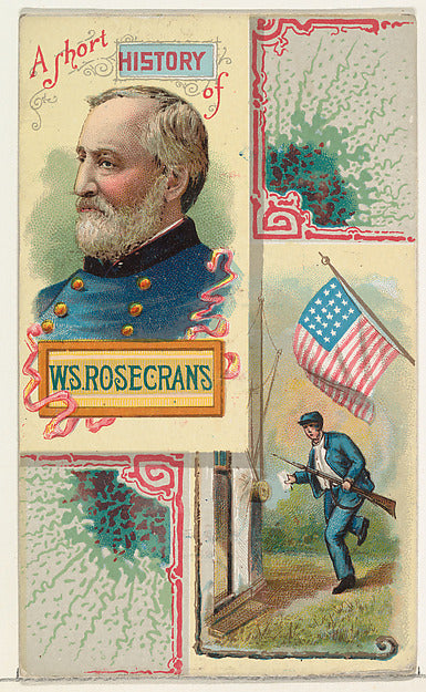 :A Short History: General William S. Rosecrans from the Hist-16x12"(A3) Poster