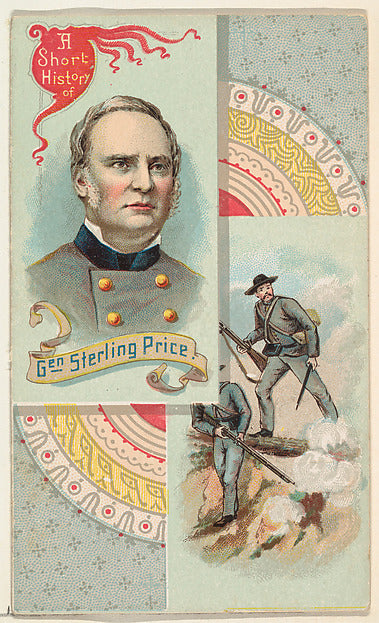 :A Short History: General Sterling Price from the Histories -16x12"(A3) Poster