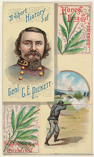 :A Short History: General George E. Pickett from the Histori-16x12"(A3) Poster