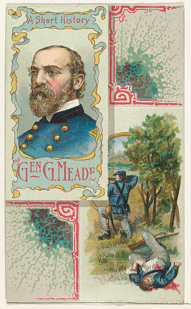 :A Short History: General George Gordon Meade from the Histo-16x12"(A3) Poster