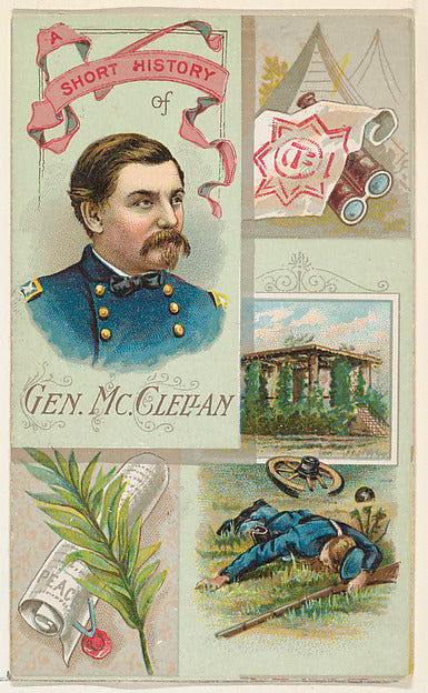 :A Short History: General George B. McClellan from the Histo-16x12"(A3) Poster