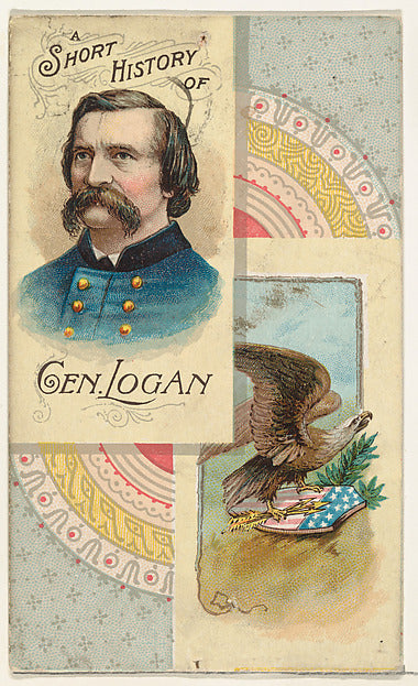 :A Short History: General John Logan from the Histories of G-16x12"(A3) Poster