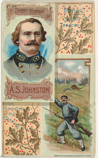 :A Short History: General Albert Sidney Johnston from the Hi-16x12"(A3) Poster