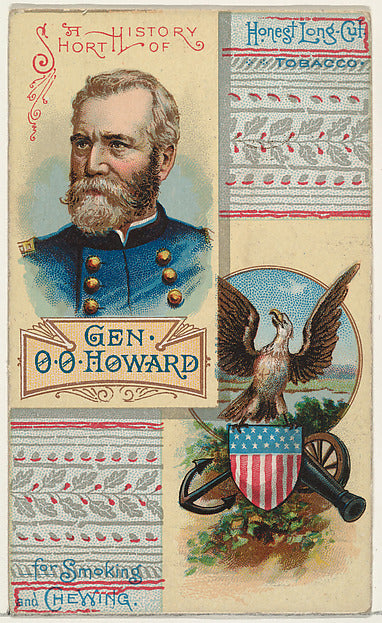 :A Short History: General Oliver Otis Howard from the Histor-16x12"(A3) Poster