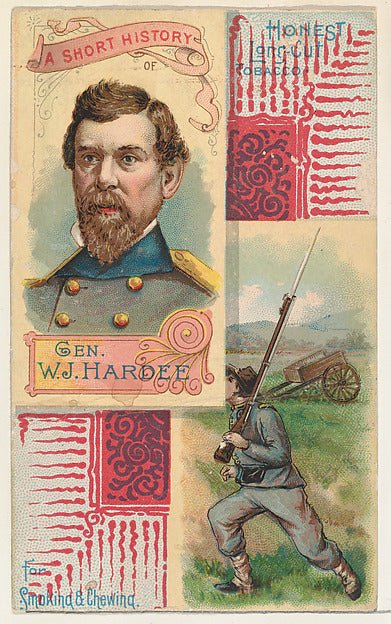 :A Short History: General William J. Hardee from the Histori-16x12"(A3) Poster