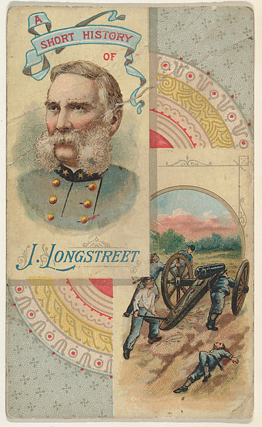 :A Short History of General J. Longstreet from the Histories-16x12"(A3) Poster