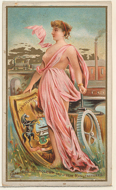 :Pennsylvania from the Industries of States series issued by-16x12"(A3) Poster