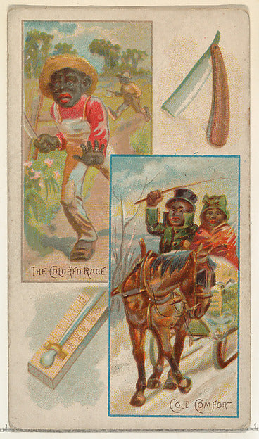 :The Colored Race / Cold Comfort from the Jokes series issue-16x12"(A3) Poster