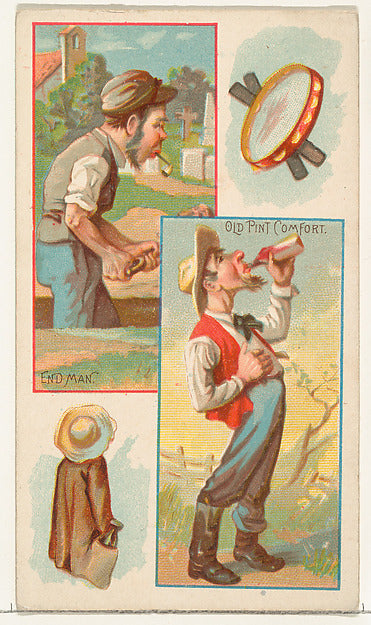 :End Man / Old Pint Comfort from the Jokes series issued by -16x12"(A3) Poster