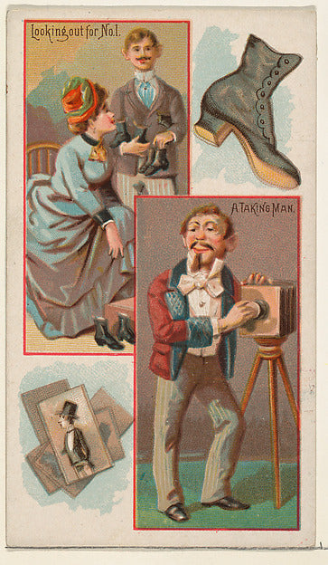 :Looking Out For Number 1 / A Taking Man from the Jokes seri-16x12"(A3) Poster