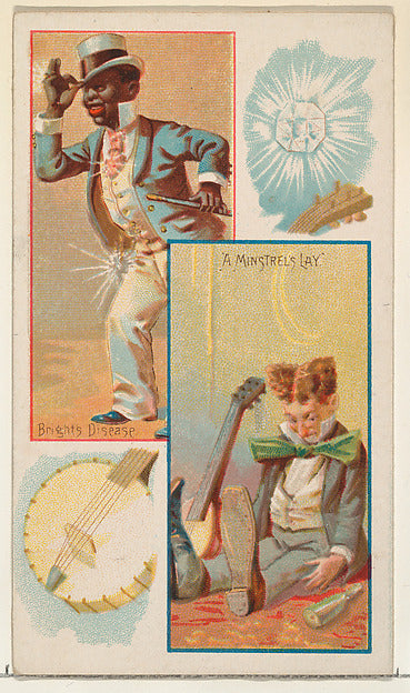 :Bright's Disease / A Minstrel's Lay from the Jokes series i-16x12"(A3) Poster