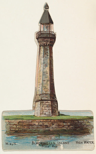 :Blackwells Island from the Lighthouses series issued by Duk-16x12"(A3) Poster