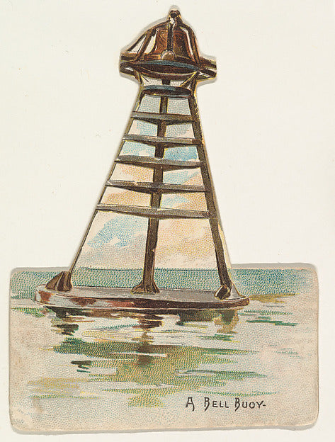 :A Bell Buoy from the Lighthouses series issued by Duke Sons-16x12"(A3) Poster