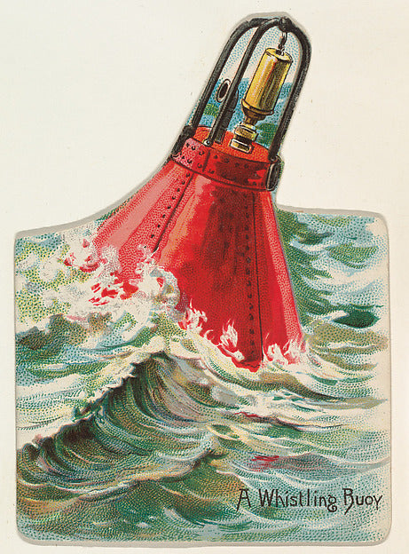 :A Whistling Buoy from the Lighthouses series issued by Duke-16x12"(A3) Poster