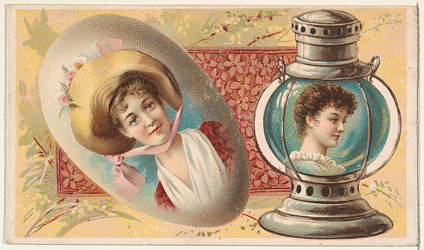 :Lantern from the Miniature Novelties series issued by Duke -16x12"(A3) Poster