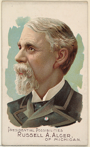:Russell A. Alger of Michigan from the Presidential Possibil-16x12"(A3) Poster