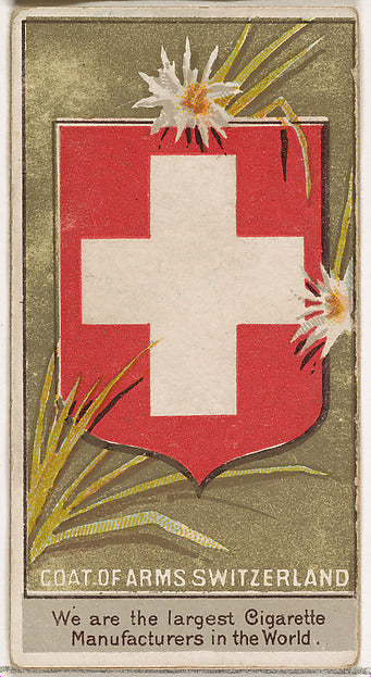 :President Hertenstein of Switzerland from the Rulers Flags -16x12"(A3) Poster