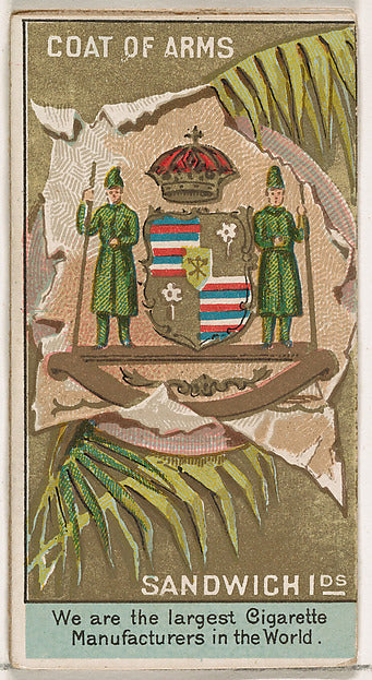 :King Kalakaua I Sandwich Islands from the Rulers Flags and -16x12"(A3) Poster