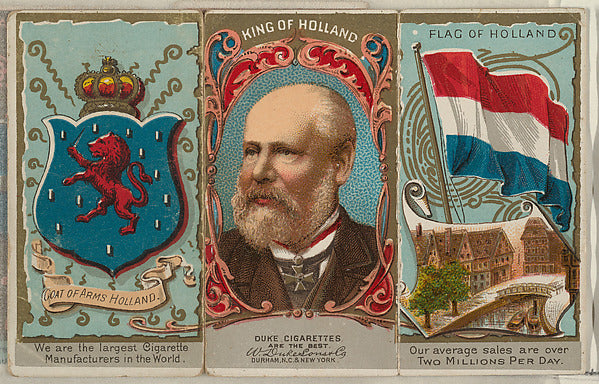 :King of Holland from the Rulers Flags and Coats of Arms ser-16x12"(A3) Poster