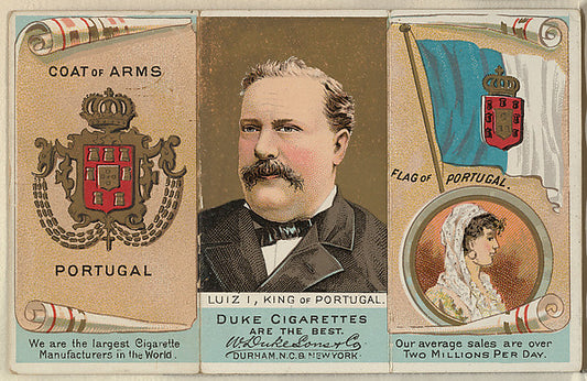 :Luiz I King of Portugal from the Rulers Flags and Coats of -16x12"(A3) Poster