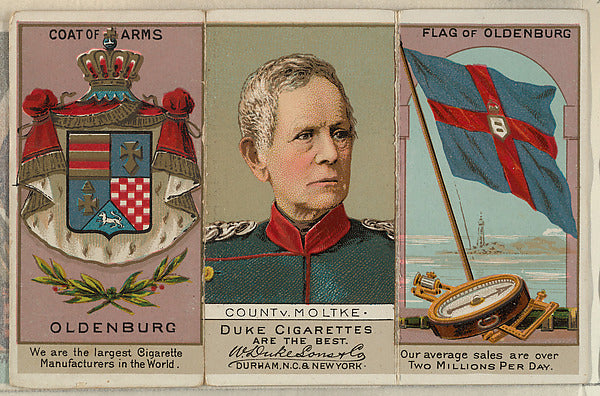 :Count von Moltke of Oldenburg from the Rulers Flags and Coa-16x12"(A3) Poster