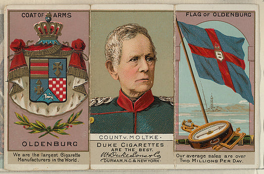 :Count von Moltke of Oldenburg from the Rulers Flags and Coa-16x12"(A3) Poster