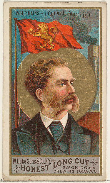 :W.H.P. Hains from the Sea Captains series issued by Duke So-16x12"(A3) Poster