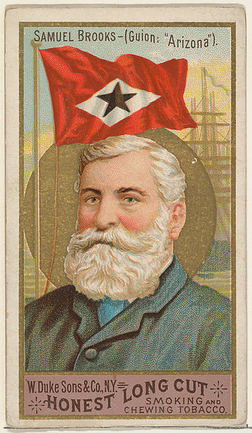 :Samuel Brooks from the Sea Captains series issued by Duke S-16x12"(A3) Poster