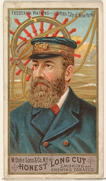 :Frederick Watkins from the Sea Captains series issued by Du-16x12"(A3) Poster