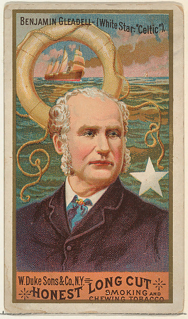 :Benjamin Gleadell from the Sea Captains series issued by Du-16x12"(A3) Poster