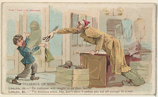 :Presence of Mind from the Snapshots from "Puck" series issu-16x12"(A3) Poster