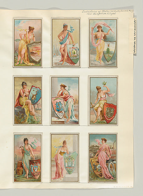:Album 206 Page 40 c1890-16x12"(A3) Poster