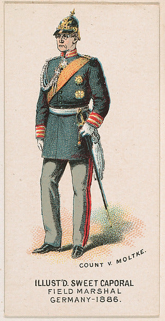 :Field Marshal Germany 1886 from the Military Series issued -16x12"(A3) Poster
