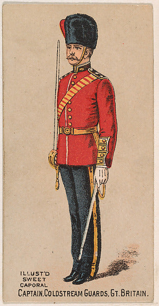 :Captain Coldstream Guards Great Britain from the Military S-16x12"(A3) Poster
