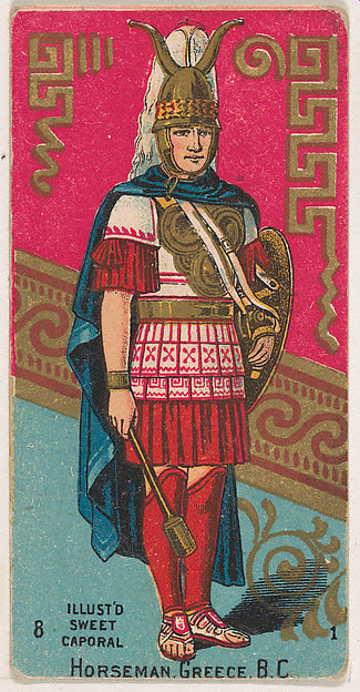 :Horseman Greece B.C. from the Military Series issued by Kin-16x12"(A3) Poster