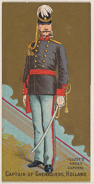:Captain of Grenadiers Holland from the Military Series issu-16x12"(A3) Poster