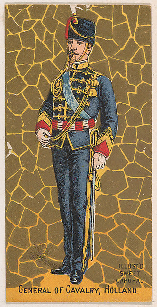 :General of Cavalry Holland from the Military Series issued -16x12"(A3) Poster