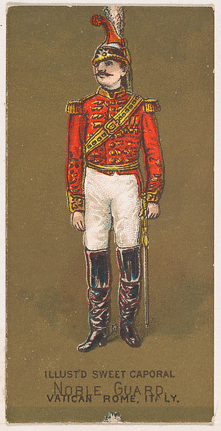 :Noble Guard Vatican Rome Italy from the Military Series iss-16x12"(A3) Poster